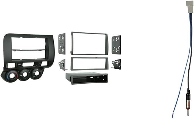 Metra '07-08 Honda Fit Radio Install Kit & Metra Electronics 40-HD10 Factory Antenna Cable to Aftermarket Radio Receivers for Select Honda/Acura Vehicles