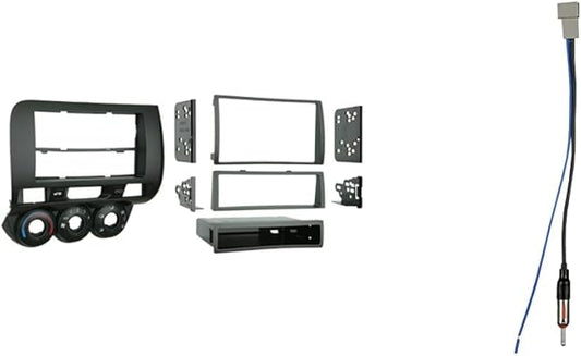 Metra '07-08 Honda Fit Radio Install Kit & Metra Electronics 40-HD10 Factory Antenna Cable to Aftermarket Radio Receivers for Select Honda/Acura Vehicles