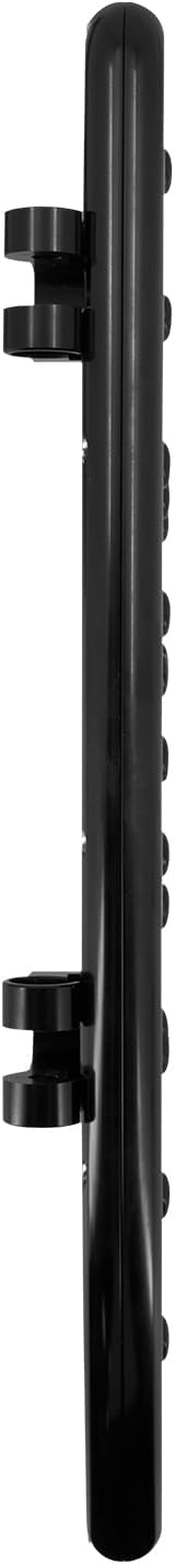 Motorcycle Floorboards Set Driver Passenger Footboards Front Rear Foot Pegs Brake Pedal Fit For Harley Touring Road Glide Street Glide Electra Glide Softail Dyna (Black)