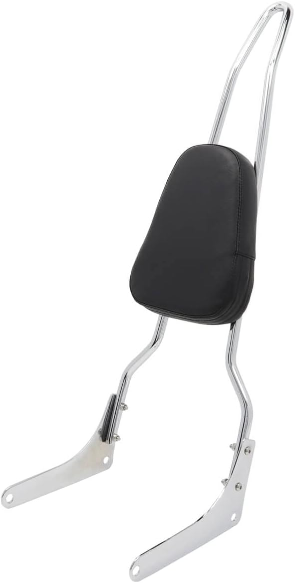 Passenger Tall Sissy Bar Rear Backrest for Honda Rebel 250 CMX250 CA250 All Year, Chrome