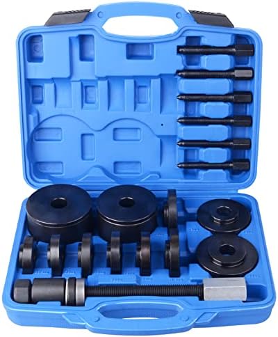 DAYUAN 9 Pcs Axle Nut Hub Impact 1/2" Drive Socket Bundle with 19pcs Front Wheel Drive Bearing Removal Installation Service Tool