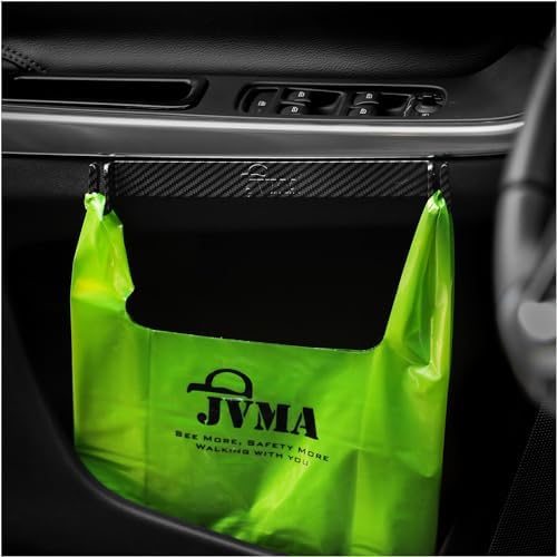 JVMA Center Console Organizer Tray and Car Trash Bag Hook Assembly for Jeep Gladiator JT and Wrangler JL JLU 2026-2018 Accessories