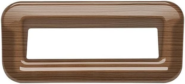 Multi Function Button Frame Interior Modifications Compatible with Toyota Grand Highlander 2024 2025 2026 Fit for 2024-2026 Grand Highlander ABS Accessories(Wood Grain)