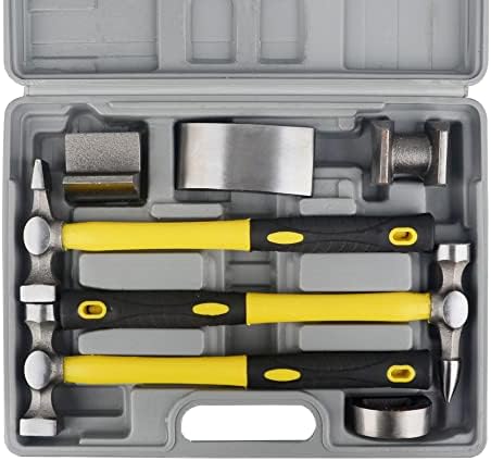 DAYUAN 7Pcs Auto Body Repair Kit Bundle with 9 Pcs Axle Nut Hub Impact 1/2" Drive Socket