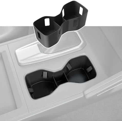 xipoqix Center Console Organizer Compatible with 2022-2026 Nissan Frontier Car Cup Holder Storage Box Replacement for 2022 2023 2024 2025 2026 Nissan Frontier Accessories