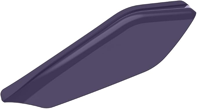 Color - Matched Mid Frame Air Deflectors Heat Shield, Perfectly Fit for Harley Touring Models 2009-2026 Purple Abyss Denim