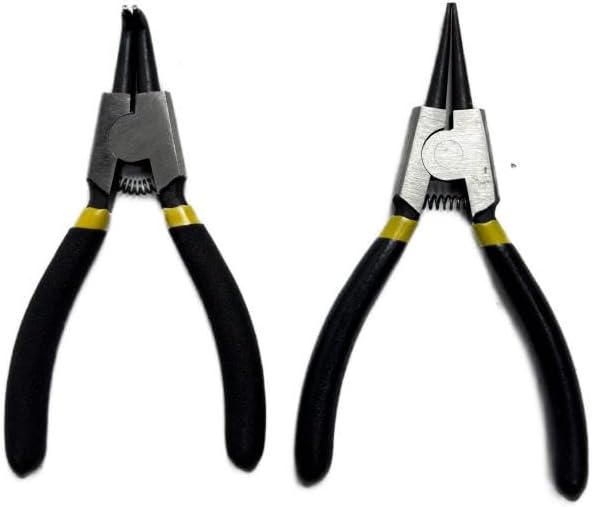 2 Models Air Hose Removal Tool Set for Volvo and Euro Trucks, 6-16mm, Stainless Steel, 88800414 JD006-1 JD006-2 JD006-3 (Split-Type air Hose Removal Tool + Pliers)