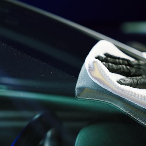 Gyeon Glass Coating & Cleaning Kit – View Ceramic Windshield Coating + Prep & Glass (500ml Each) for Maximum Visibility and Hydrophobic Protection