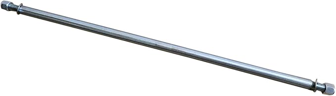 Axle 1" Diameter 40" Steel Axle Rod With 4" x 4" Go Kart Live Axle Hub For ATV Go-Karts Quads Dune Buggies