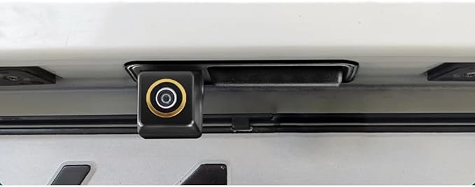 AHD/CVBS Car Rear View Camera's Fisheye Trunk Handle Camera with RCA Cable & Vehicle-Camera for Mercedes Benz B Class W246 B180 B200 2012~2015 & Backup Camera (AHD)