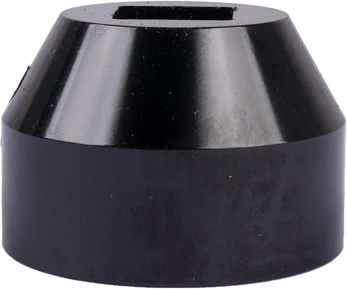 6-Point Torque Tool Pinion Nut Socket Replacement for Mercedes Freightliner Detroit Diesel Alloy Steel Black Polished Square W742589020700