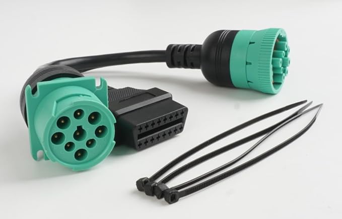 J1939 Male to J1939 Female and OBD2 Splitter Cable (1pcs)