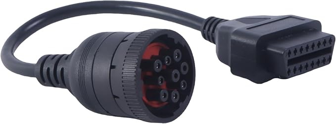 9-Pin 88890302 Connector Diagnostic Cable for Volvo 88890300 Truck Diagnostic Kit