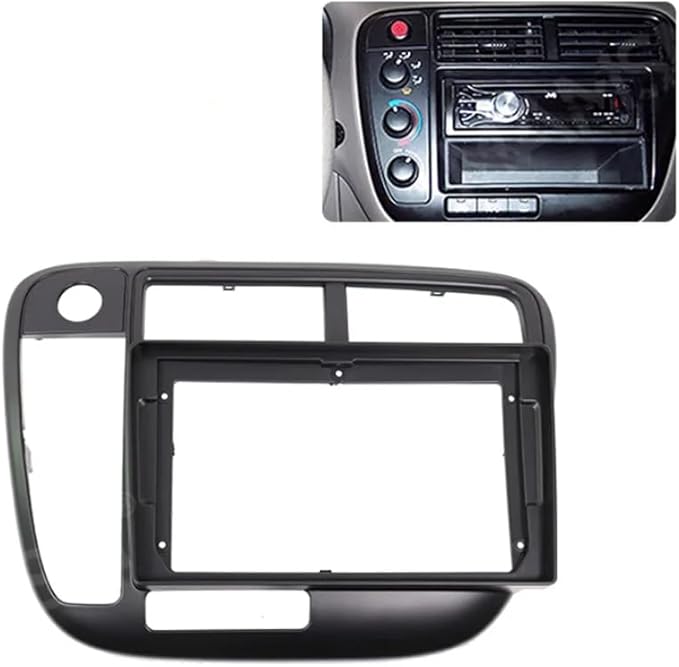 9'' for 1998-2000 Honda Civic LHD Car Radio Stereo Audio Frame Fascia Bezel Trim Kit