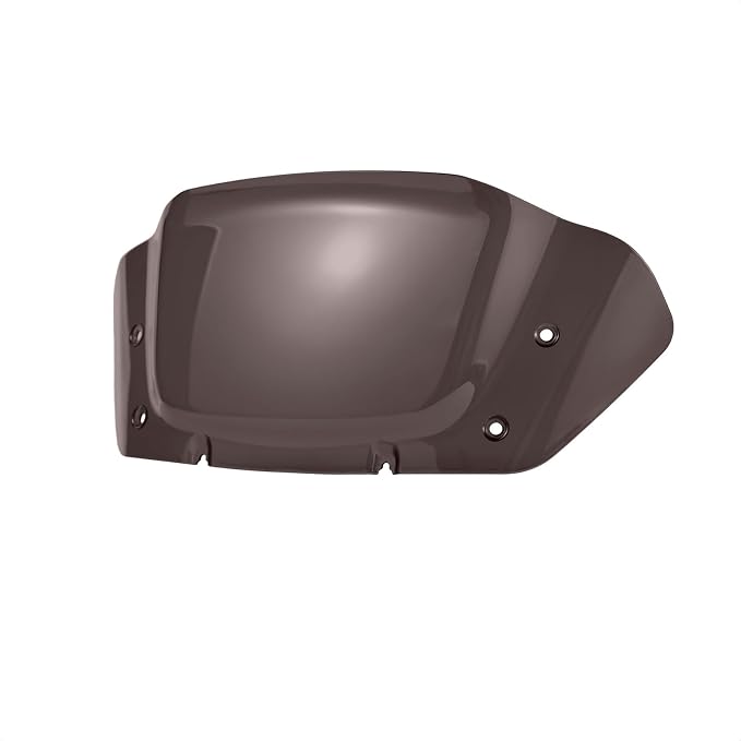10" Wave Windshield Windscreen Wind Splitter Compatible for Harley Street Glide FLHX 2024-2025, CVO Street Glide FLHXSE 2023-2025, FLHXU 2025 (Smoke)
