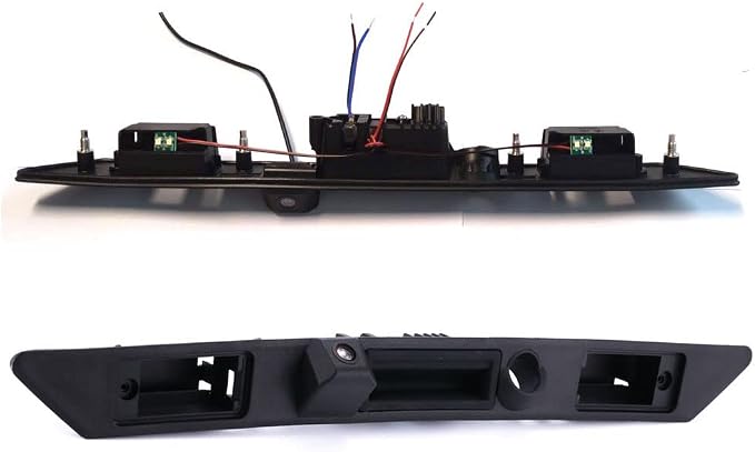 Trunk Handle Vehicle Camera Rear View Camera Parking Reverse for Audi A3 8P7 A4 8E A6 4F2 4F5 A5 8T3 A8 4H E0827574C,8E0827574F 8E0827574C3FZ Waterproof Night Vision Back up Reverse