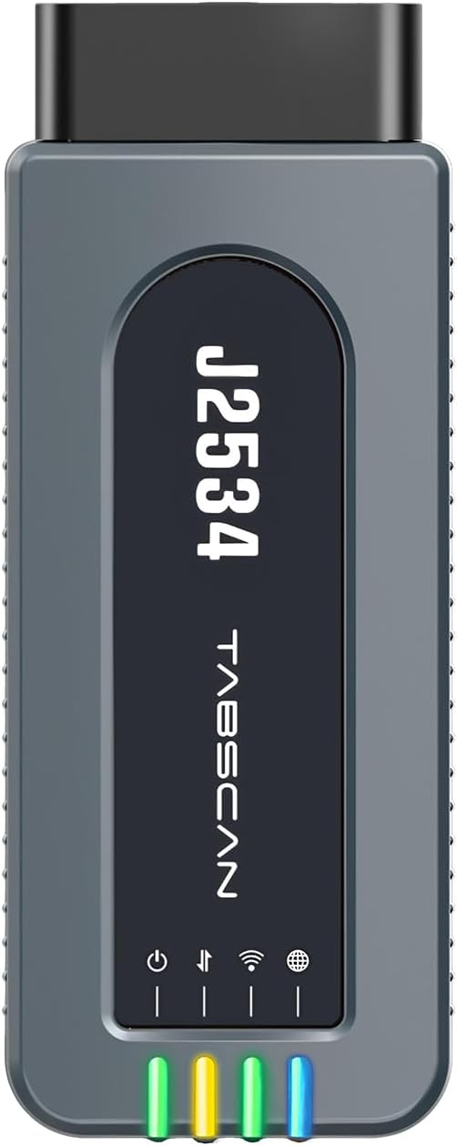 J2534 Pass-Thru Device Fit for Ford Vehicles Diagnostics and Programming, J2534 VCI Reprogramming Tool Support D-PDU/CAN-FD/DoIP for ECU Coding & Programming, Compatible with OE Software