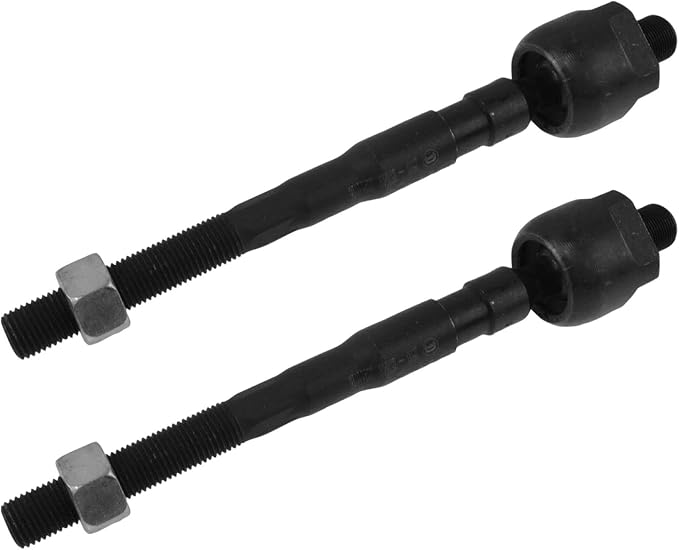 TRQ Front Inner Tie Rod Set 2 Piece Compatible with 2007-2013 Nissan Altima