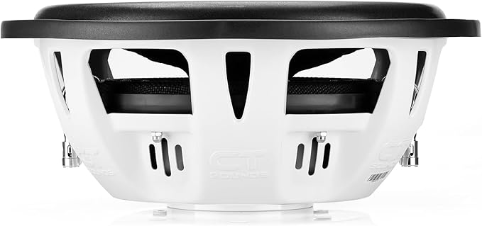 CT Sounds Hydro 10” Dual 4-Ohm 1000-Watt Shallow Mount Car Subwoofer