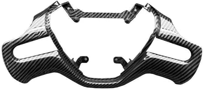 Carbon Fiber Style Replacement Steering Wheel Trim Cover Frame ABS Decal Interior Moulding Accessories Fit for Honda Civic 2006 2007 2008 2009 2010 2011 (A-Carbon Fiber Pattern)