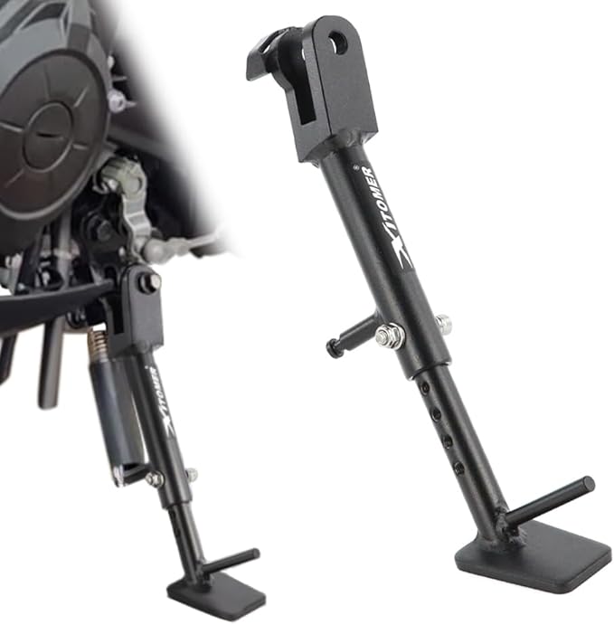 Xitomer 0-2" Adjustable Kickstand Fit for YZF-R3 2015-2026, MT-03 2016-2026 MT-25 2020-2026 Motorcycle Adjustable Side stand