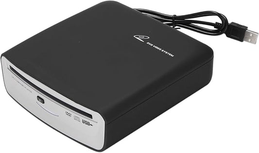 USB External Car Universal Connection Portable CD Player for Car Android Navigation/TV/Laptops Desktops with USB Port Plug and Play (Android Version 4.4 and Above)