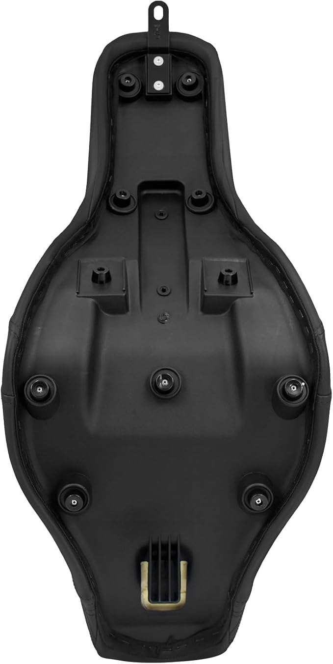 Motorcycles Two-Up Seat Front Rear Driver Passenger Cushion Seat Fit for Harley Low Rider FXLR FXLRS Sport Glide FLSB 2018-Up (Black Stitching)