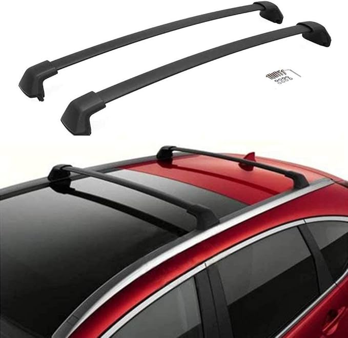 Roof Rack Cross Bars for 2012-2016 Honda CRV CR-V Cross Rails Black