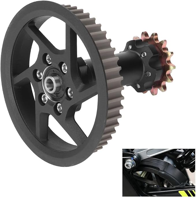 Axle Bottom Sleeve Assembly for Surron Center Axis Transmission Kit for Electric Dirt Bike