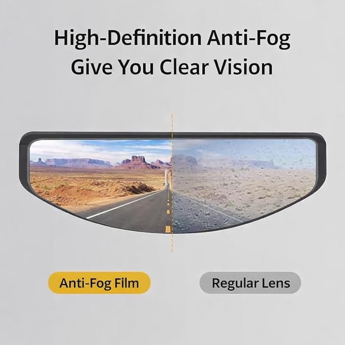 Sedici Strada 2 Strada3 Anti Fog Film Compatible with LS2 FF801 FF397 FT2 VECTOR Helmet Visor, Face Shield Lens Insert Fog Prevention in Cold & Rainy Days for Clear Vision Safe Riding
