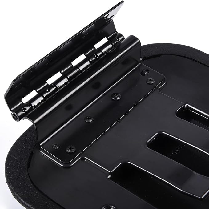 ANDPLAY Center Console Armrest Lid w/Latch Black Replacement Compatible with 2005 2006 2007 2008 2009 Ford Mustang 5R3Z-6306024-AAC, 5R3Z6306024AAC