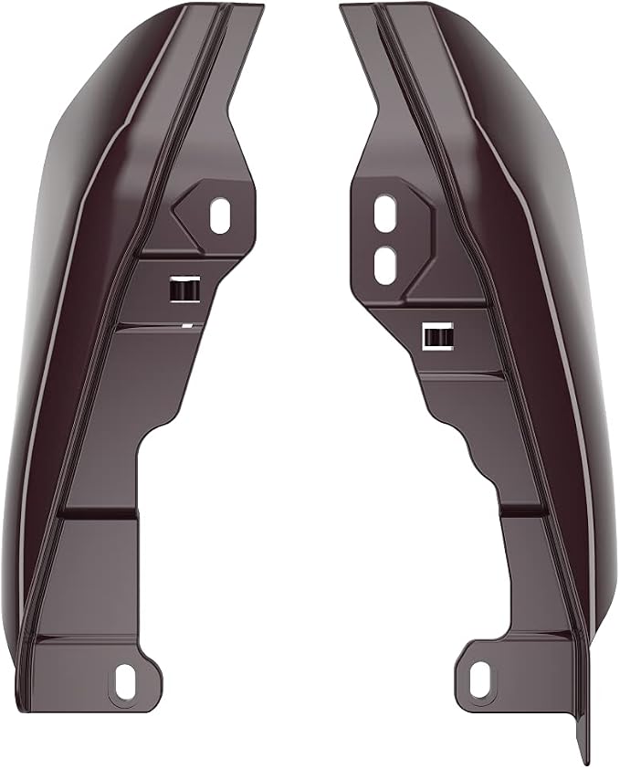 Advanblack 2024 RG Mid Frame Air Deflectors Compatible for Harley Touring Street Glide, Road King, Electra Glide, 2009-2025(Black Cherry/Black Cherry Pearl)