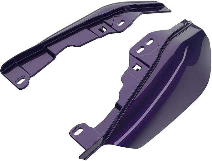 Advanblack 2025 RG Mid Frame Air Deflectors Compatible for Harley Touring Street Glide, Road King, Electra Glide, 2009-2025 (Mystic Shift)
