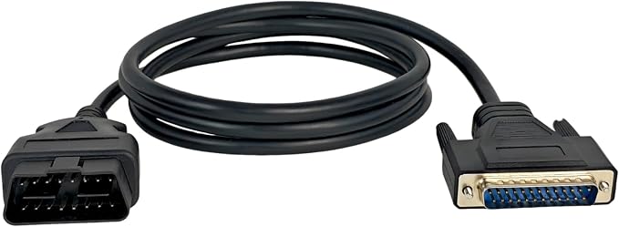 EZROAD OBD2 OBDII Cable Compatible with Zurich ZR11 ZR13 ZR15 Scan Tool Code Reader Scanner Scan Tool 63807 63806 56218 Connector to 26 Pin Male Adapter Cable 5 FT Data