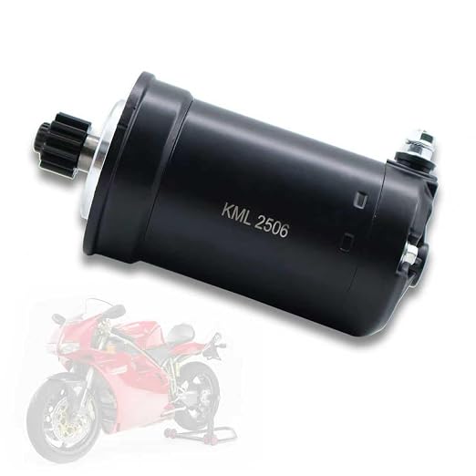 LOONGPART Starter Motor Compatible with Ducati Superbike 748 916 996 998 Supersport 400SS 600SS 750SS 27040011A 128000-6050 128000-6051 Compatible with M-900 MH900E
