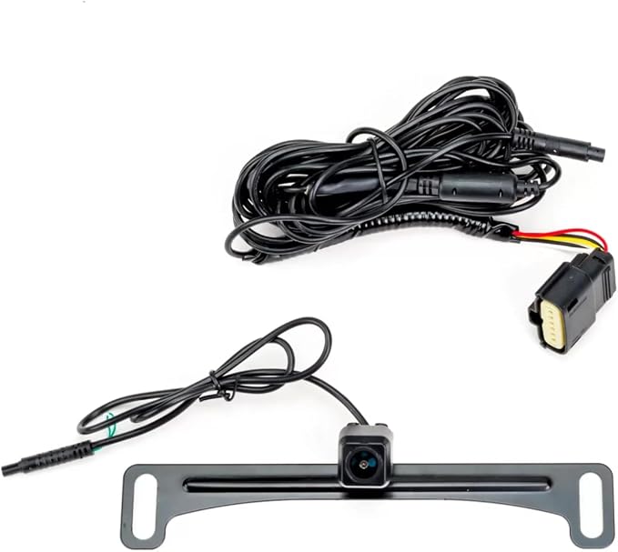 Brandmotion 9002-7440 Factory Tailgate Harness with Dual Mount Camera fits 2011-2016 F250 F350 Super Duty with Factory Rear Vision | Waterproof Case with Anti-Fog Lens | Easy Install