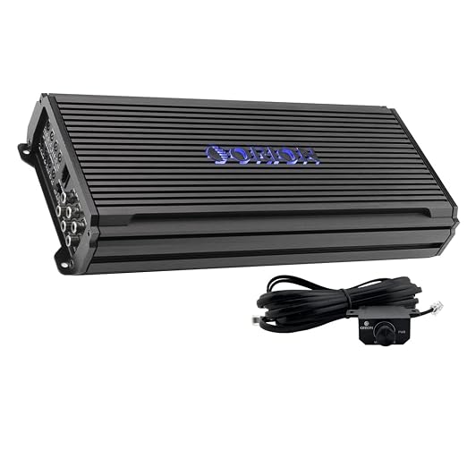Orion Cobalt Elite CEA1000.5D Class-D 5-Channel Full-Range Car Amplifier, 1000W RMS, Speaker & Subwoofer High Output, 1/2/4 Ohm Stable, Variable Crossovers, Bass Boost, MOSFET Power Supply
