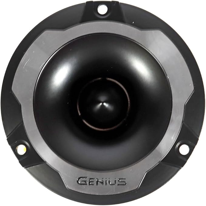 Genius Audio TWR120BP 3.8" Super Bullet Tweeter Ferrite 1" Vc 160W 4 Ohm (2 Speakers Included)