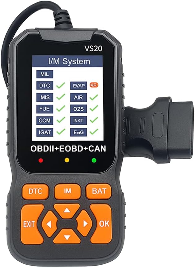 OBD2 Car Scanner Diagnostic Tool, V520 Vehicle OBDII Code Reader | Pc material, enhanced automotive fault code reader scanner accessories, universal for most vehicles after 1996
