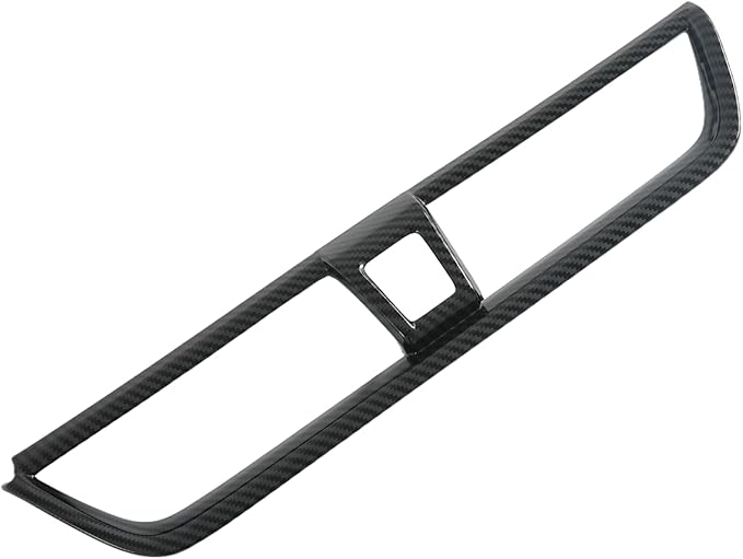 Center Console Dash Middle AC Air Condition Vent Panel Outlet Cover Trim for Chevrolet Trailblazer 2024-2026 Interior Accessories (Imitation Carbon Fiber Pattern)