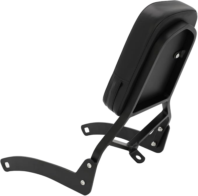Passenger Sissy Bar Rear Backrest for Yamaha Virago 250 XV250 1988-2007 / Virago 125 XV125 1989-2011, Black