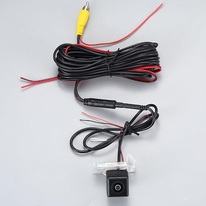 HD Auto 170° License Plate Light Rear View Reversing Backup Camera Parking System Compatible with Fiat Abrath 500 500X 595 695 500C 595C 695C/FWD 312/Jeep Grand Cherokee/Maserati Levante/Dodge Viper