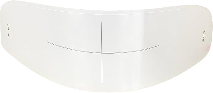Universal Helmet Shield Anti Fog Film,Clear Visor Lens Insert Fog Resistant 3.7" x 10.7"