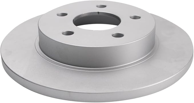 TRQ Rear Brake Rotors Set Premium G-Coated Smooth Driver & Passenger Side Compatible with 2008 Chevrolet Cobalt 2005-2010 Pontiac G6 2007-2009 Saturn Aura