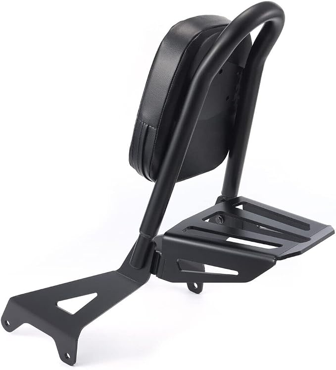 Detachable Motorcycle Sissy Bar Passenger Backrest with Luggage Rack Fit for Yamaha Star Bolt XVS 950 XV950 R Spec 2014-2022