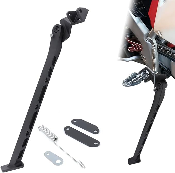 Kickstand Side Stand Fit for CR125R CRF250R CRF450X CRF450R | Aluminum, Motorcycle Foot Side Support