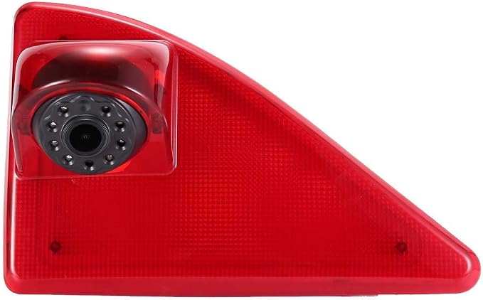 1280 * 720 Pixel Super HD Car Roof Brake Light Backup Camera Transporter Night Vision Reversing Camera Replacement for Renault Master ab 2010/Nissan NV400 ab 2010/Opel Vauxhall Movano ab 2010