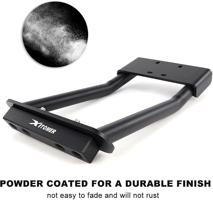 Xitomer Scrape Bars Compatible with Ninja ZX-10R 2016-2025, Ninja ZX 10RR 2021-2025 Rear Rack Stunt Parts Wheelie 12 bar Tail Bar With Subcage