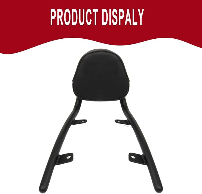 Detachable Backrest Sissy Bar Replacement for Honda Fury VT1300CX VT 1300 CX 2010-2025 Luggage Rack Passenger Backrest