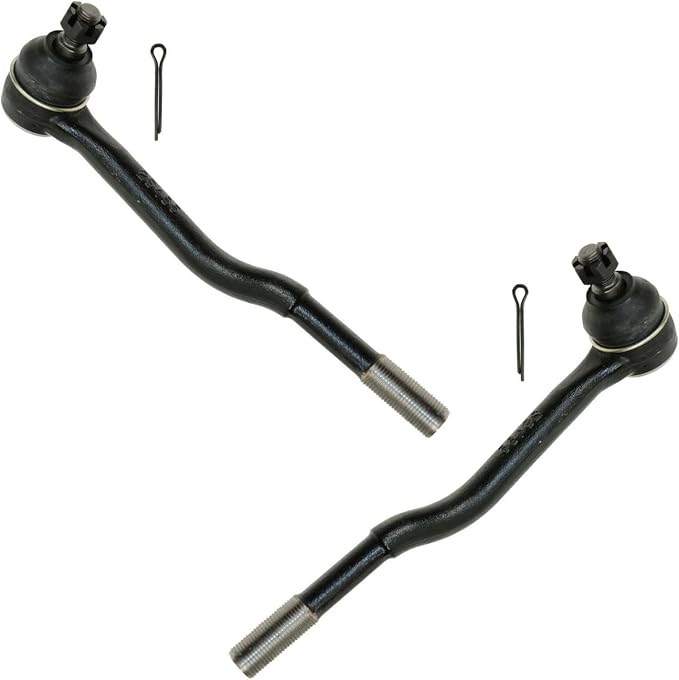 TRQ Front Inner Tie Rod Set 2 Piece Compatible with 1998-2004 Nissan Frontier